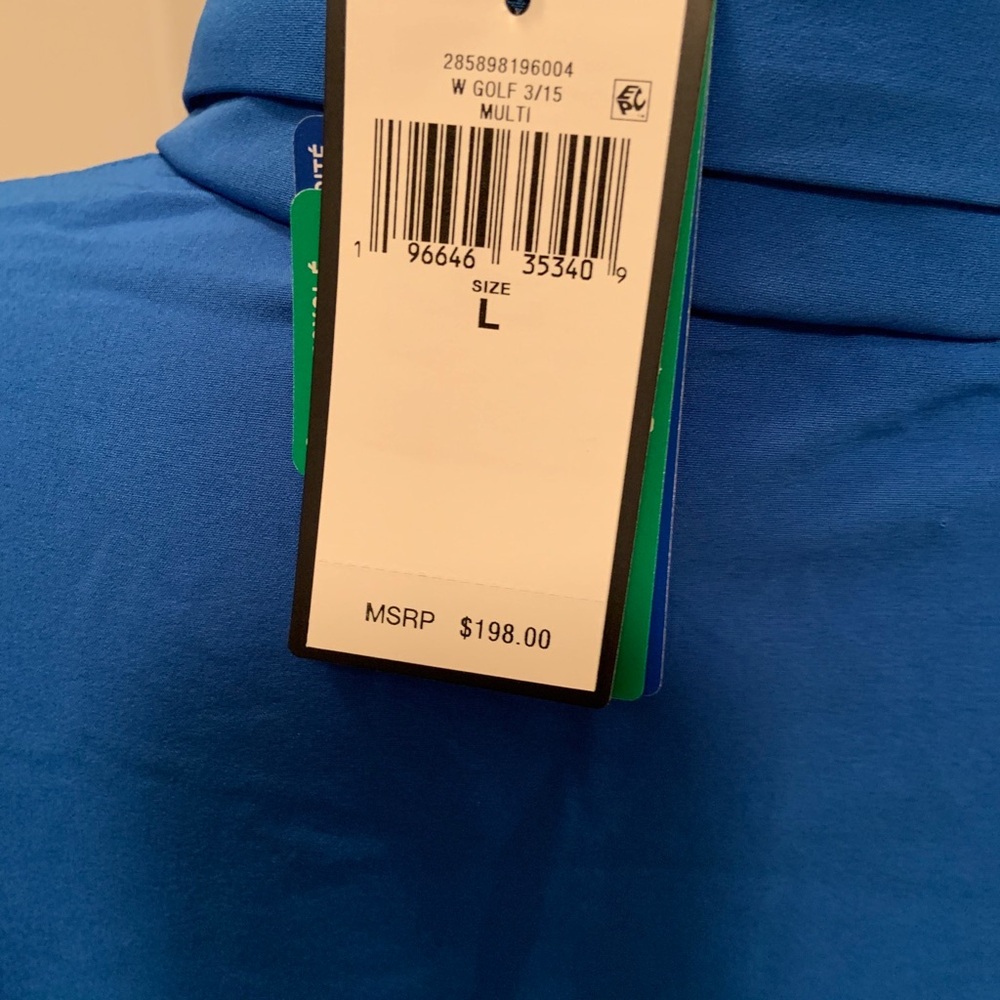 Ralph Lauren RLX ladies golf jacket size large w/packable hood - Picture 6 of 6